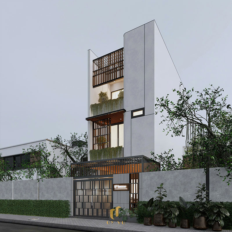 D’ House – Không gian sống hiện đại giữa lòng Đà Nẵng Phối cảnh nhà anh Dương - Đà Nẵng