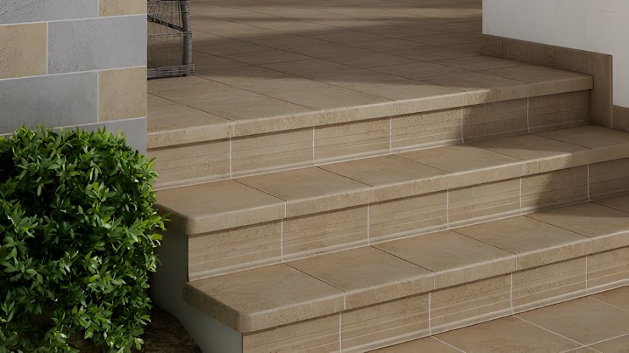 Thiết kế bậc thềm nhà với phong cách sang trọng