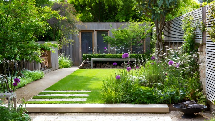 Thiết kế không gian xanh thông qua trồng cây xanh