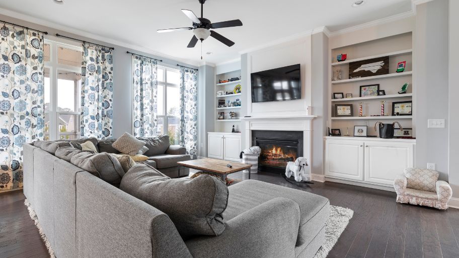 Thiết kế màu sơn nhà nội thất hài hòa và hiện đại