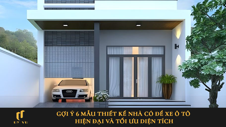 Thiết kế nhà để xe ô tô