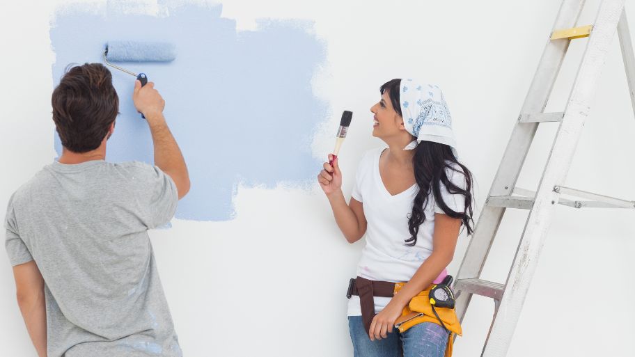 Xanh dương biểu thị sự bình yên và thoải mái