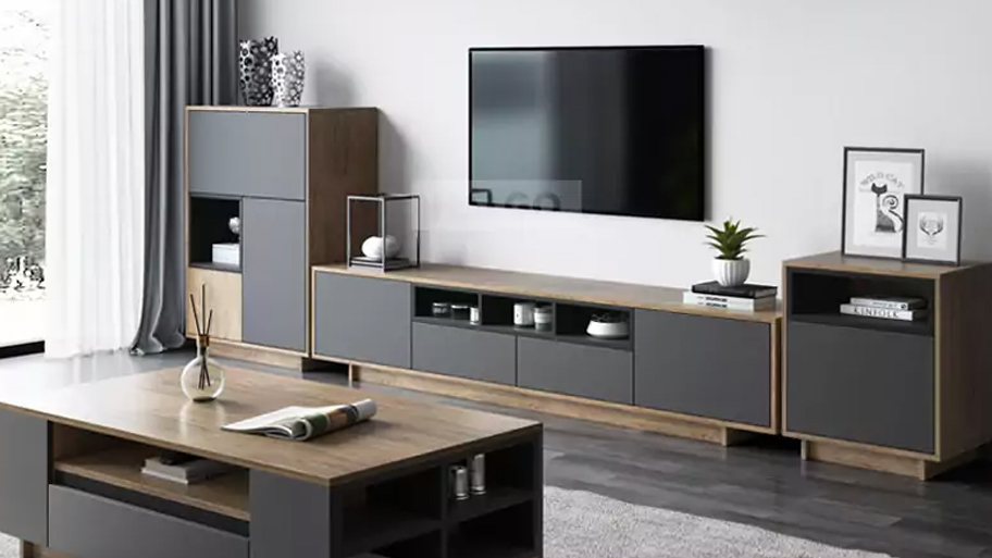 Kệ tivi phong cách Bắc Âu