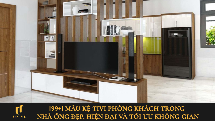 Kệ tivi phòng khách nhà ống
