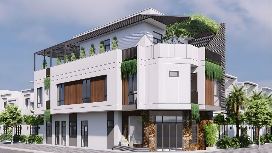 Lợi ích khi thiết kế nhà 2 mặt tiền kinh doanh