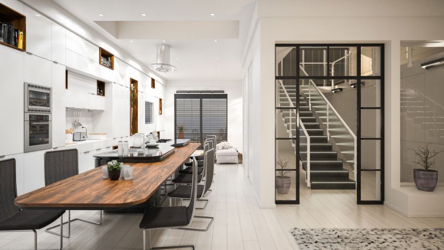 Mẫu thiết kế nội thất nhà ống 3 tầng 1 tum