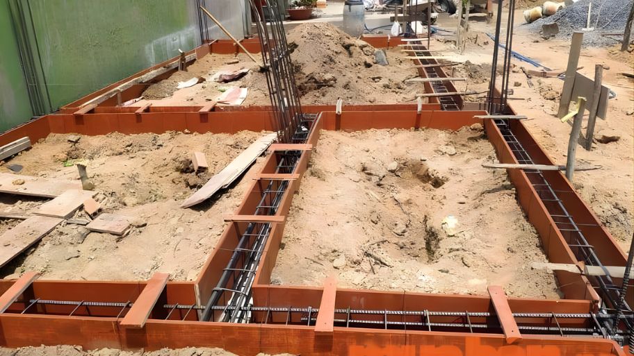 Những lưu ý khi thi công thiết kế móng bè nhà dân