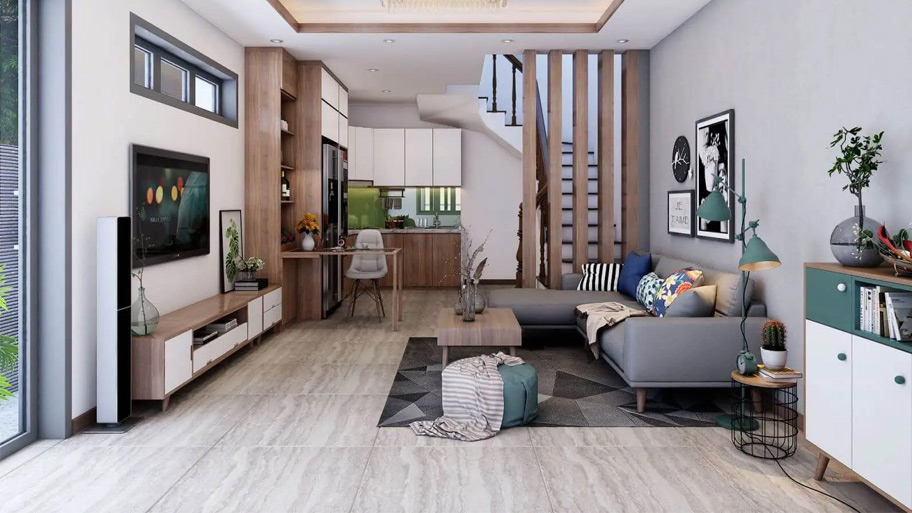 Kinh nghiệm thiết kế phòng khách đẹp & tối ưu không gian từ A–Z Phòng khách có đồ nội thất đẹp cuốn hút