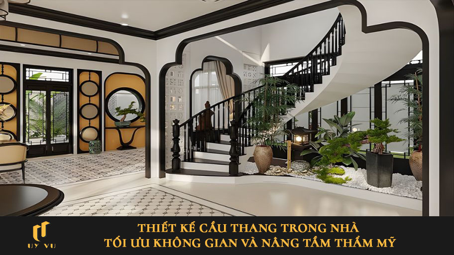 Thiết kế cầu thang trong nhà