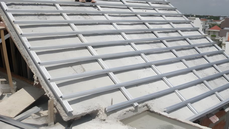 Thiết kế mái bê tông cốt thép chắc chắn