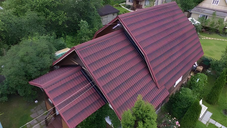 Thiết kế mái nhà sử dụng tấm lợp sinh thái