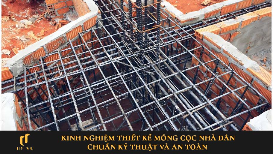 Thiết kế móng cọc nhà dân