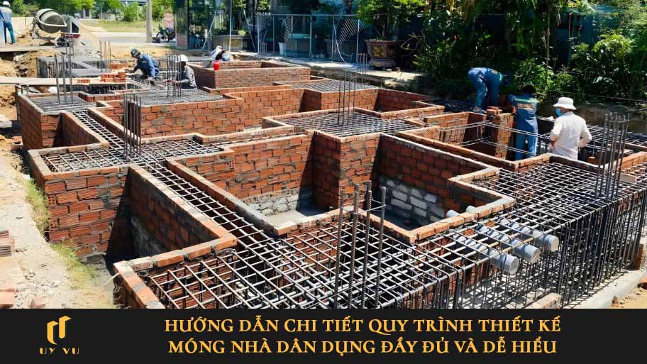 Thiết kế móng nhà dân dụng