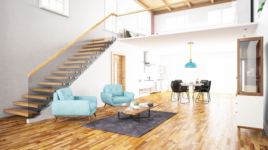 Mẫu nhà phố có gác lửng đơn giản