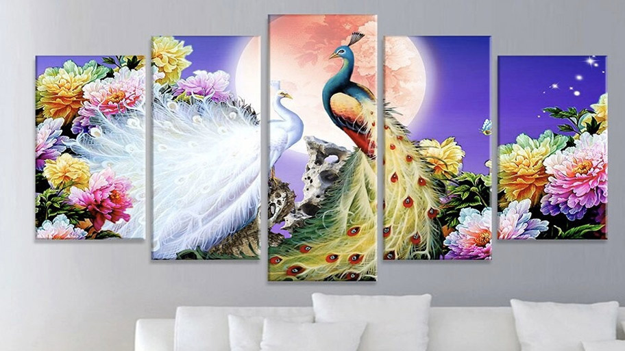 Danh sách đồ trang trí phòng khách giúp nâng cấp không gian sống ngay lập tức Tranh treo tường phù hợp cho phòng khách