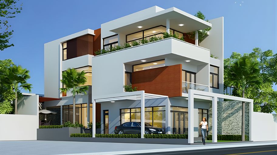 Vị trí xây dựng nhà 2 mặt tiền kinh doanh