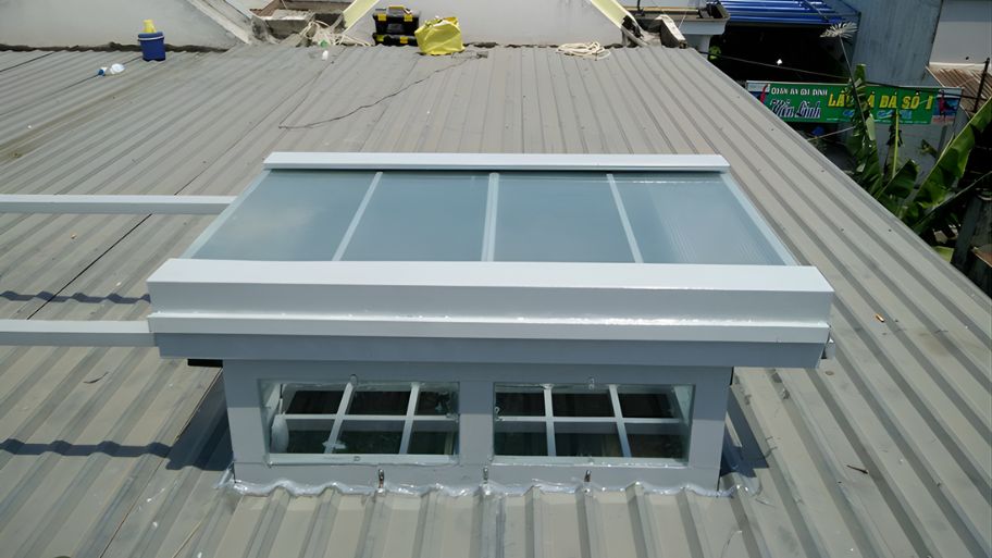 Hướng dẫn từ A-Z thiết kế giếng trời cho nhà mái tôn mới nhất 2026 Bước 4: Chuẩn bị nguyên vật liệu để thi công giếng trời cho nhà mái tôn