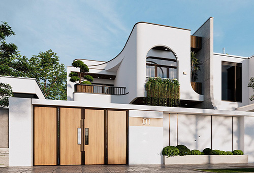 THIẾT KẾ BIỆT THỰ hài hòa