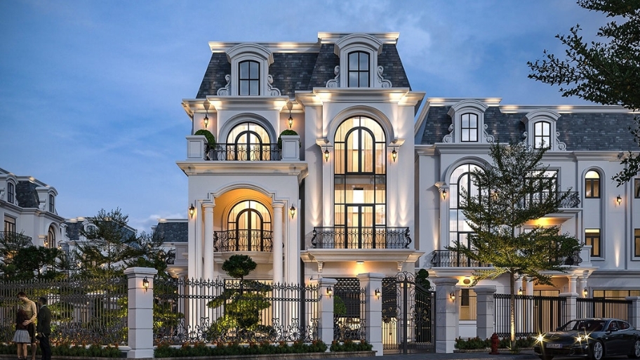 Mái Mansard là dấu ấn đặc trưng của kiến trúc tân cổ điển châu Âu.