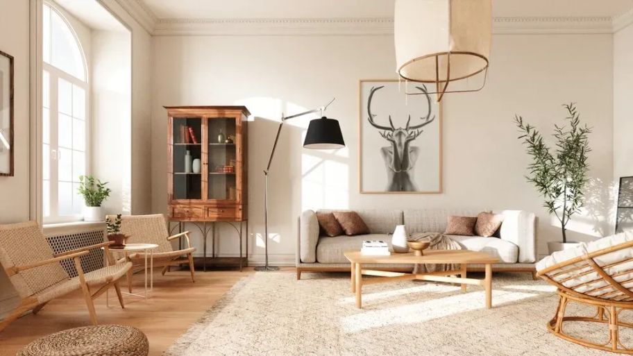 Mẫu thiết kế nội thất nhà ống phong cách Bắc Âu