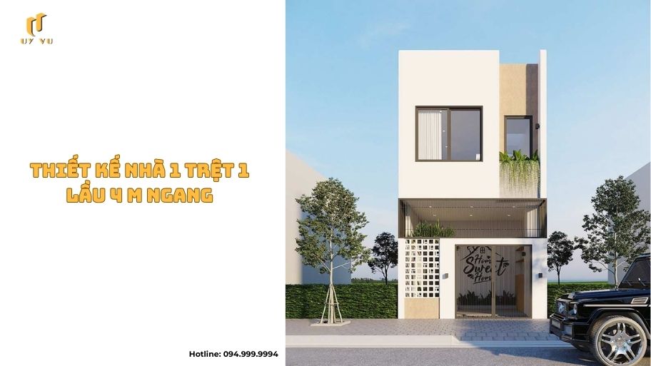 Giải pháp thiết kế nhà 1 trệt 1 lầu 4m ngang tối ưu công năng và thẩm mỹ Thiết kế nhà 1 trệt 1 lầu 4m ngang là gì?