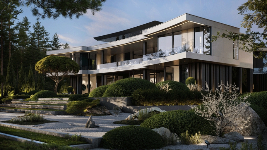 Tổng hợp các mẫu biệt thự hiện đại đẹp được ưa chuộng nhất hiện nay Biệt thự hiện đại 2 tầng tối ưu diện tích và trải nghiệm sinh hoạt.