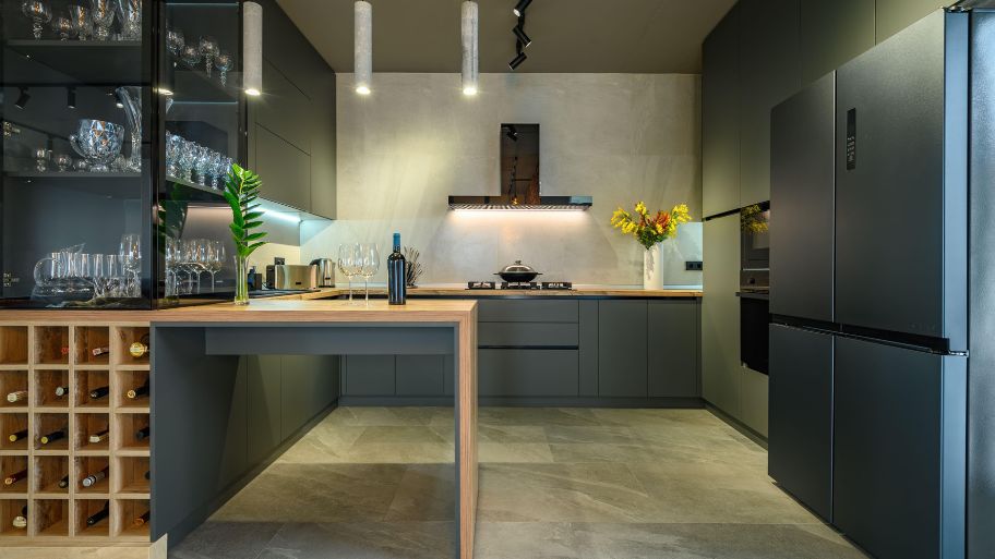 Bố trí hệ thống hút mùi và thông gió