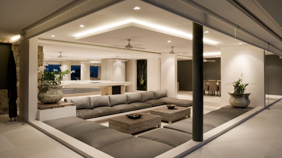 Chất liệu và vật liệu sử dụng trong thiết kế phòng khách biệt thự