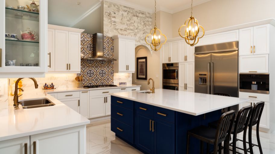 Lựa chọn phong cách thiết kế phòng bếp biệt thự phù hợp tổng th