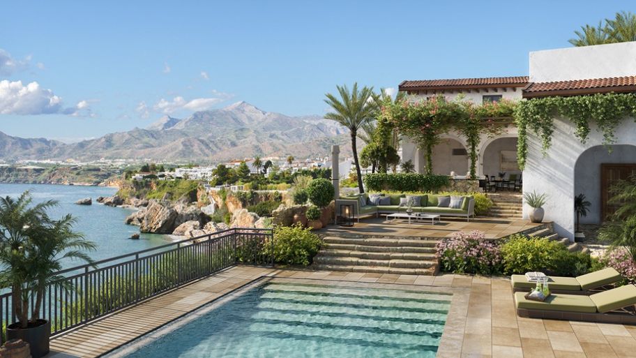 Mẫu biệt thự biển phong cách Địa Trung Hải