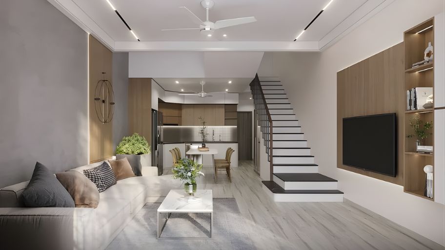 Phối màu nội thất phù hợp tạo cảm giác cân bằng và thẩm mỹ