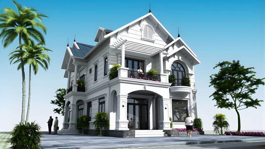 Thiết kế biệt thự mái Thái mang đến không gian sống lý tưởng Ưu điểm nổi bật của thiết kế biệt thự mái Thái