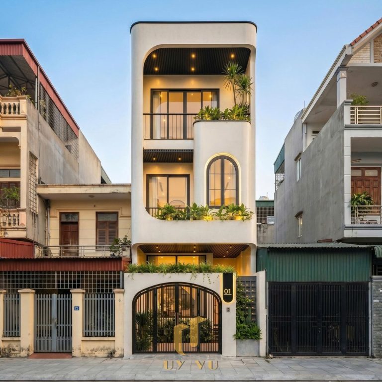 Mặt tiền nhà anh Bảo