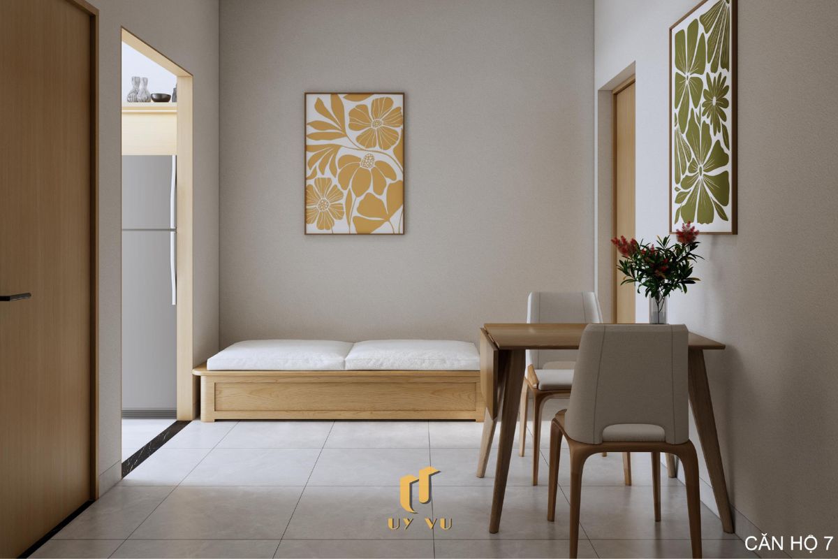 Th's Apartment - Không gian sống thoáng đãng giữa lòng thành phố Phòng khách căn hộ 7 nhà cô Thắm