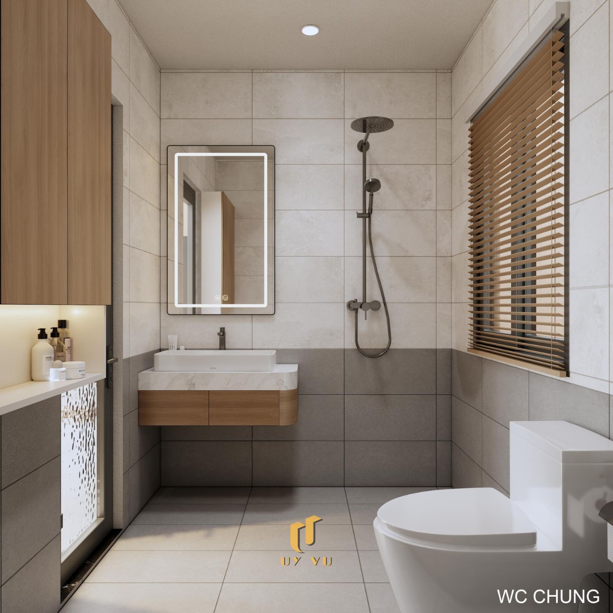 Khám phá căn hộ hiện đại của anh Lực - Đà Nẵng WC chung tầng 4 nhà anh Lực