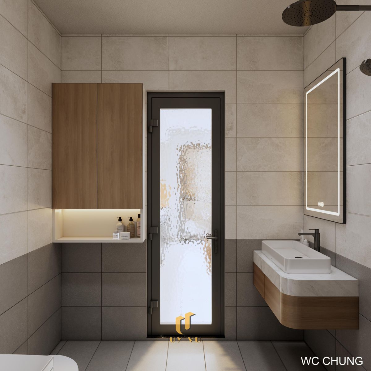 Khám phá căn hộ hiện đại của anh Lực - Đà Nẵng WC chung tầng 4 nhà anh Lực