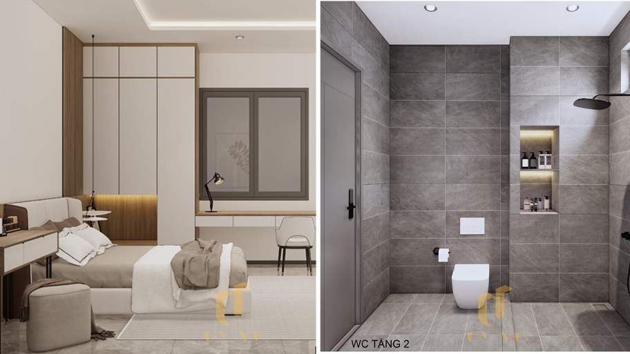 Mẫu căn hộ cho thuê 1 phòng ngủ đẹp mê ly