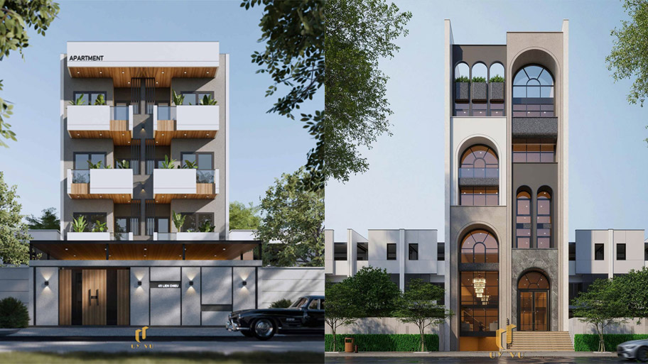 Mẫu căn hộ nhiều tầng