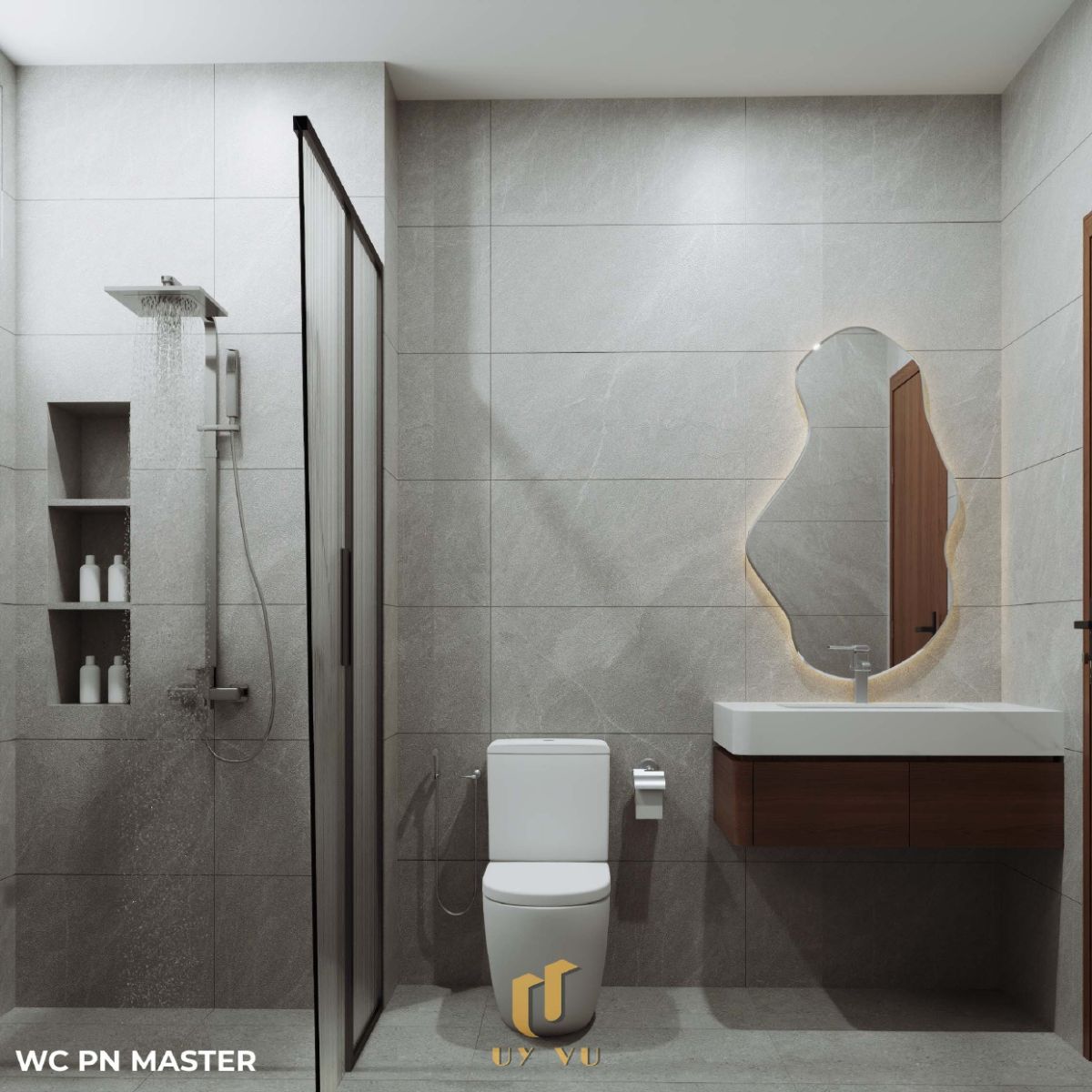 Vẻ Đẹp Nguy Nga Của Biệt Thự Ông Hoàng Đà Nẵng WC phòng ngủ master biệt thự ông Hoàng