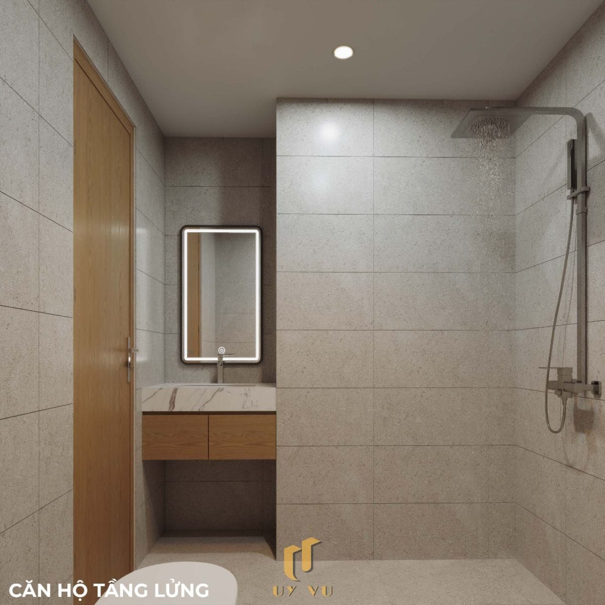 Căn hộ S's House mặt tiền 2 góc đẳng cấp giữa lòng Đà Nẵng WC căn hộ tầng lửng nhà anh Sự