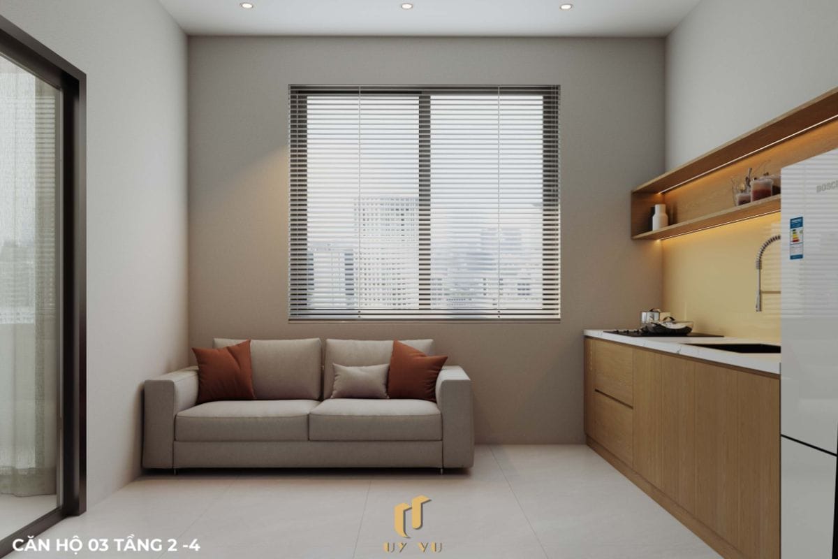 Căn hộ S's House mặt tiền 2 góc đẳng cấp giữa lòng Đà Nẵng Phòng ăn căn hộ 03 tầng 2-4 nhà anh Sự