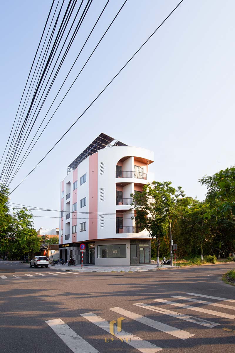 Mỡ Apartment – Căn Hộ Cho Thuê Đà Nẵng Hiện Đại, Tối Ưu 45 - Hình ảnh mặt tiền căn hộ Mỡ Apartment