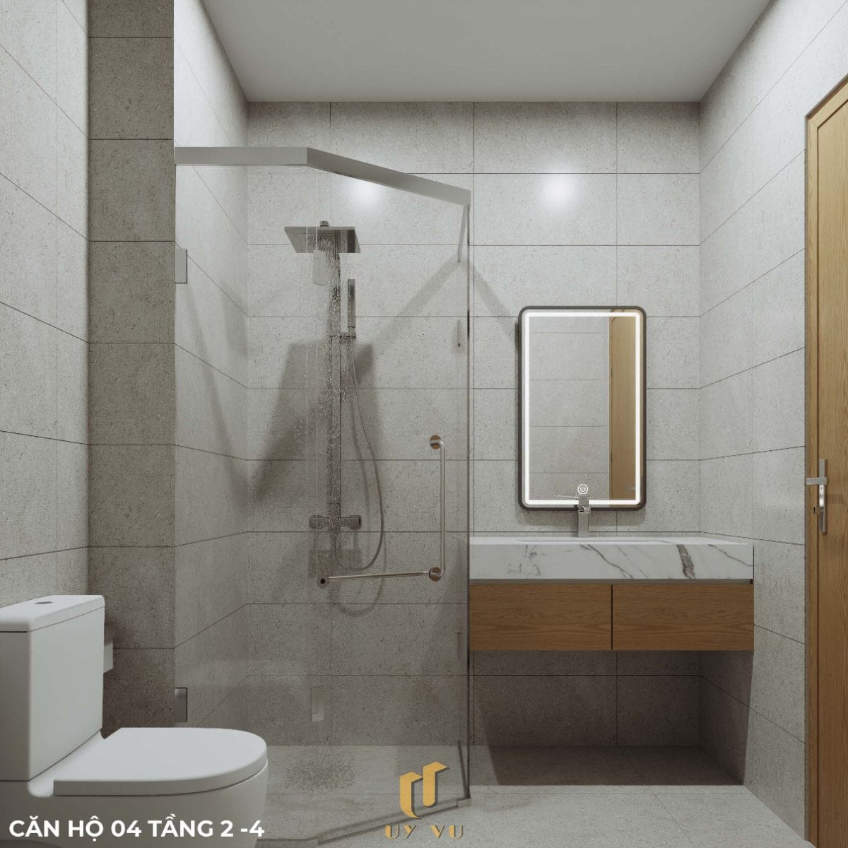 Căn hộ S's House mặt tiền 2 góc đẳng cấp giữa lòng Đà Nẵng WC căn hộ 04 tầng 2-4 nhà anh Sự