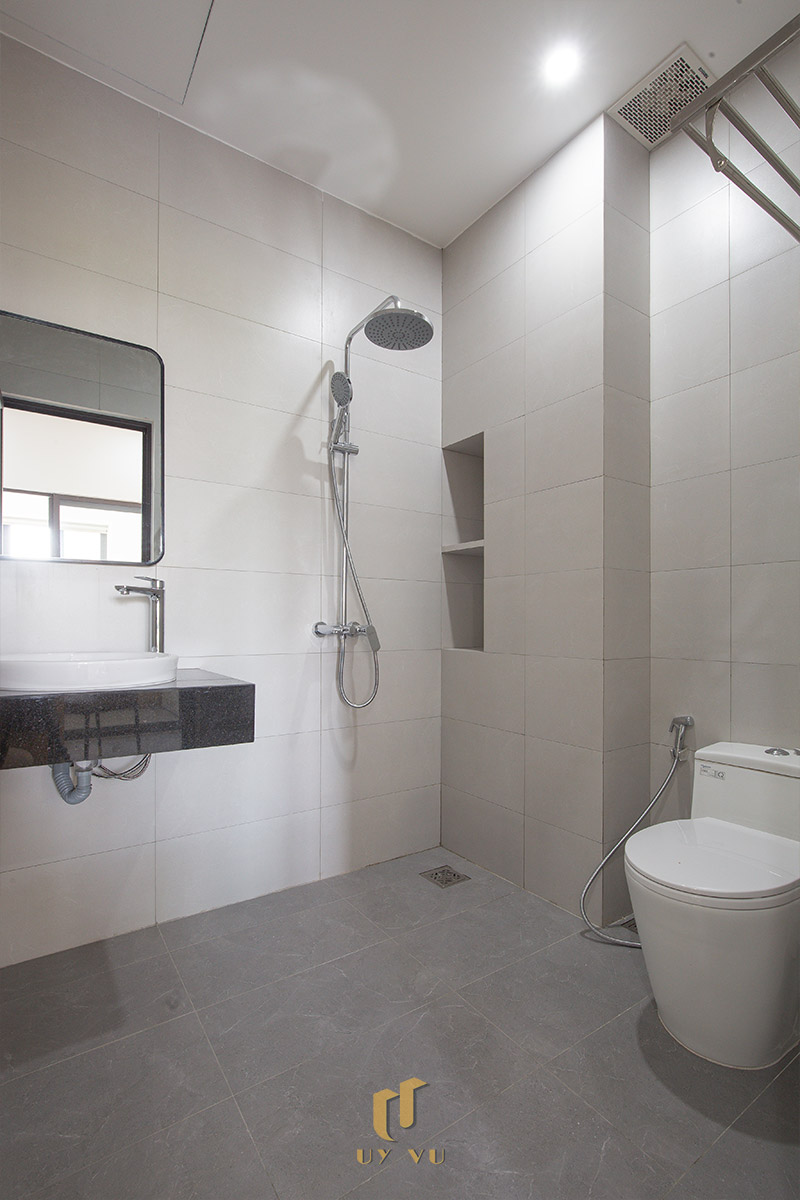 Mỡ Apartment – Căn Hộ Cho Thuê Đà Nẵng Hiện Đại, Tối Ưu 6-Phòng tắm căn hộ Mỡ Apartment sạch sẽ, hiện đại và tối ưu công năng