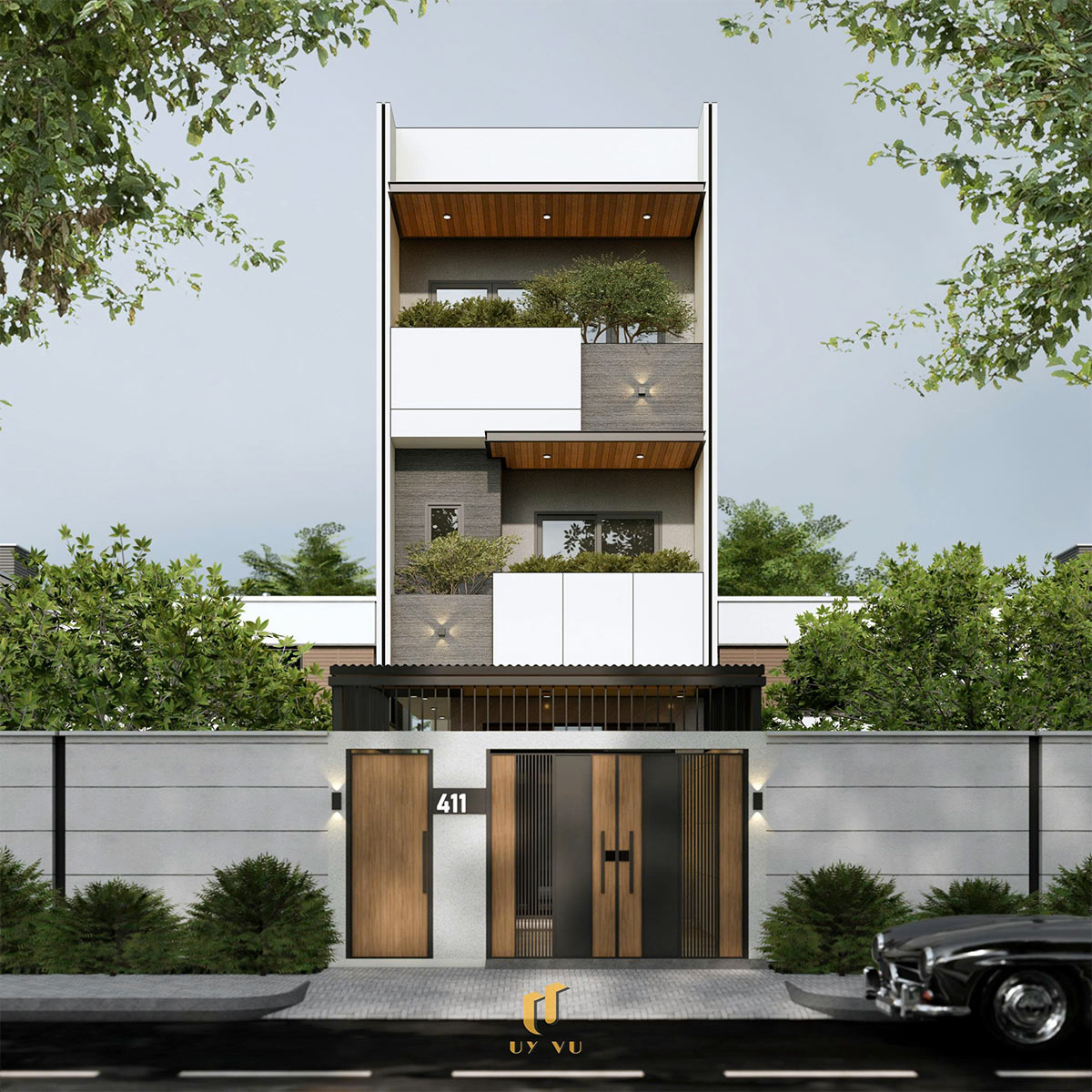 Ảnh chính diện của nhà chú Đường ở Đà Nẵng