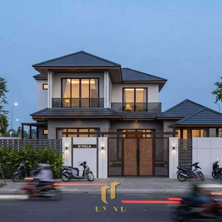 THIẾT KẾ BIỆT THỰ Biệt thự chị Ly