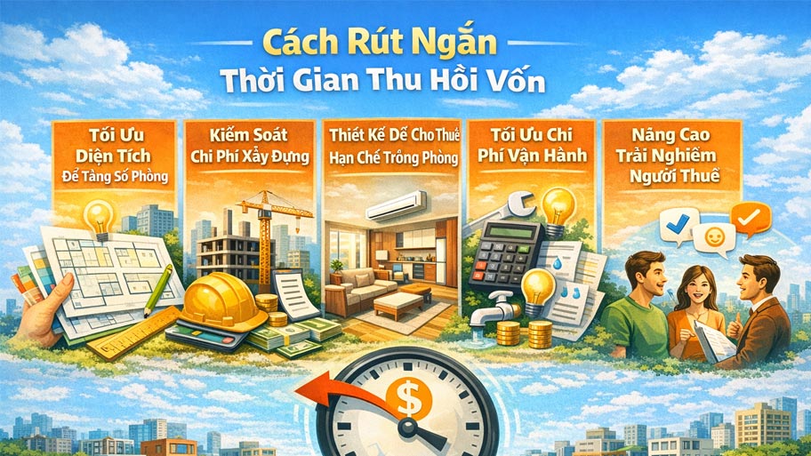 Cách rút ngắn thời gian thu hồi vốn