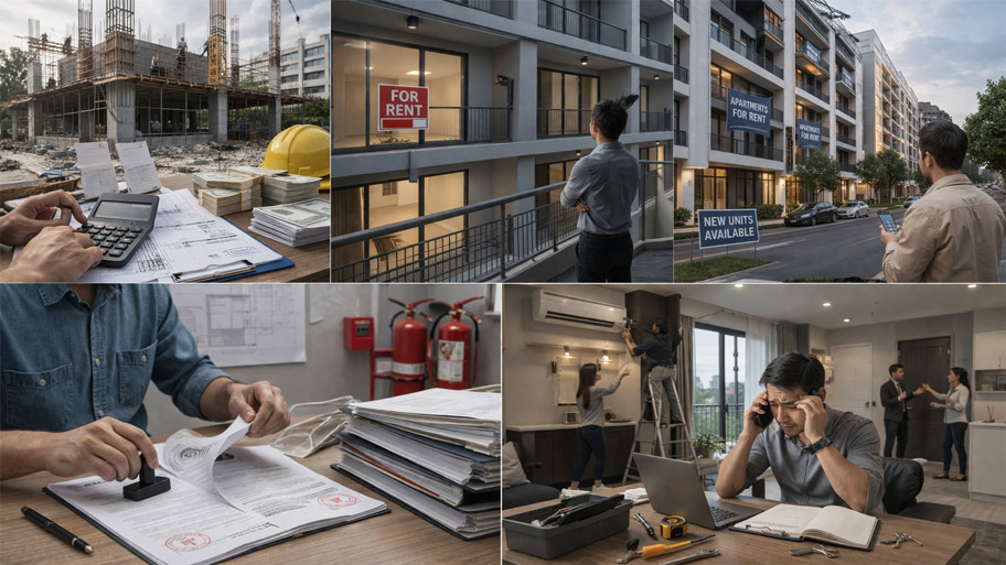 Rủi ro khi đầu tư căn hộ cho thuê