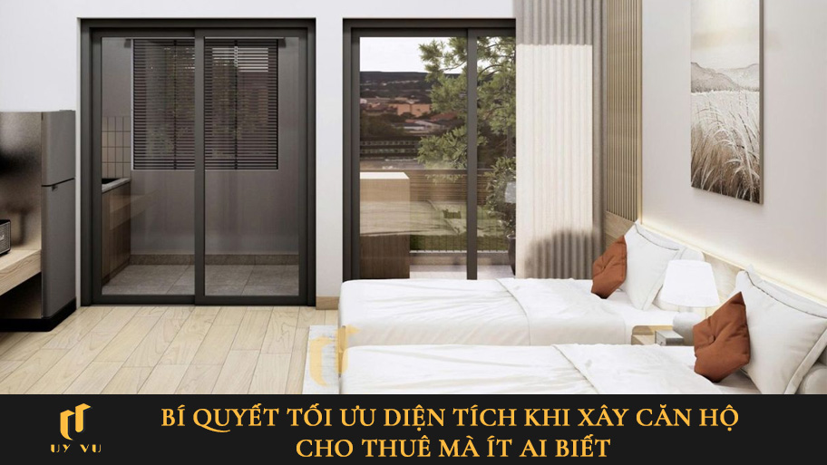 Tối ưu diện tích khi xây căn hộ cho thuê