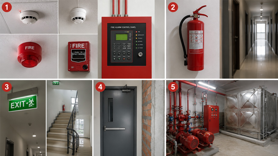 Quy định PCCC căn hộ cho thuê mới nhất hiện nay Hạng mục PCCC bắt buộc cho căn hộ cho thuê